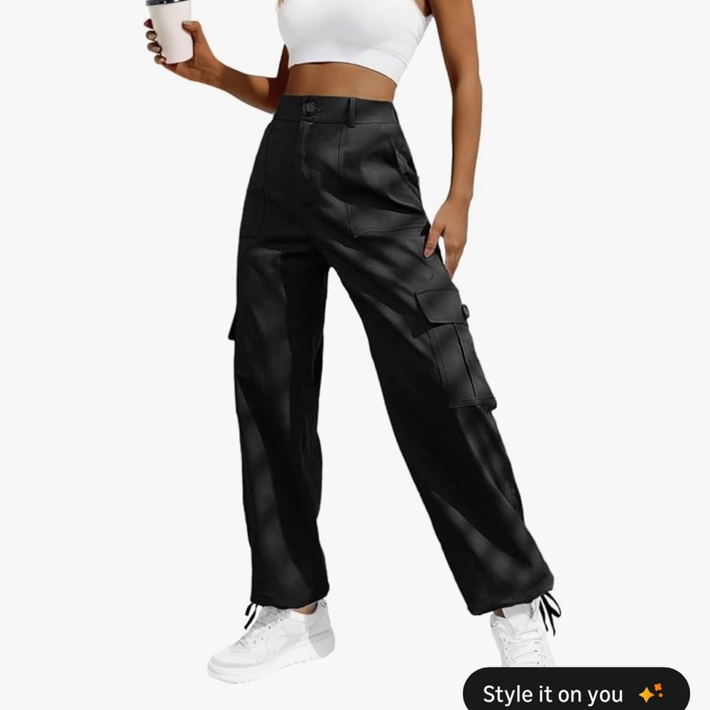 Black Women's Cargo Pants